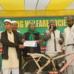 ईमादपुर में यंग वेलफेयर सोसाइटी का सम्मान समारोह